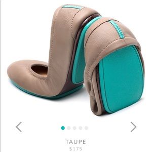 Tieks in Taupe Size 10 NIB/NIP